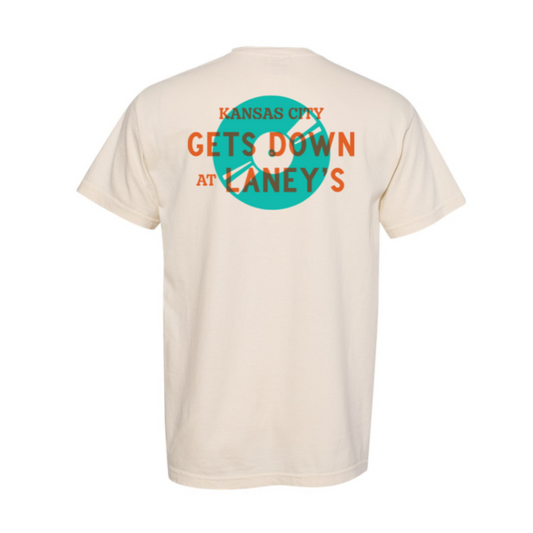 "Kansas City Gets Down At Laney's" Ivory Comfort Colors Tee