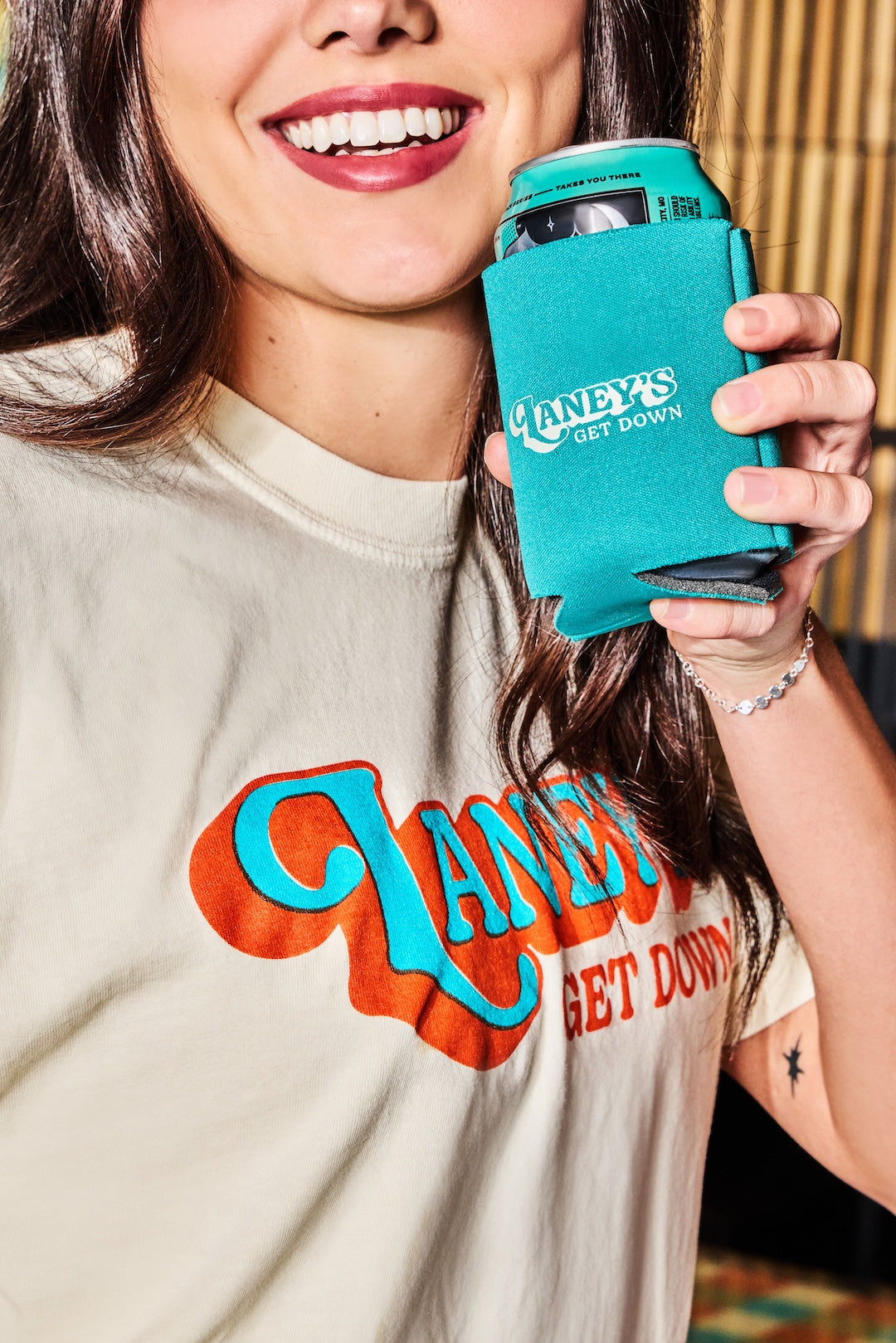"Kansas City Gets Down At Laney's" Ivory Comfort Colors Tee