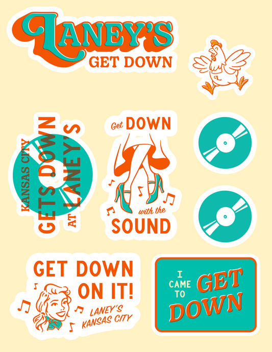 Laney's Get Down Sticker Sheet 2