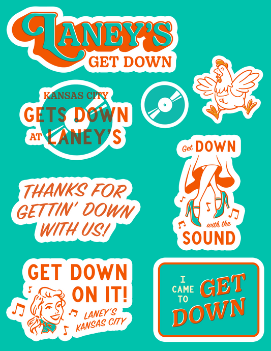 Laney's Get Down Sticker Sheet 1